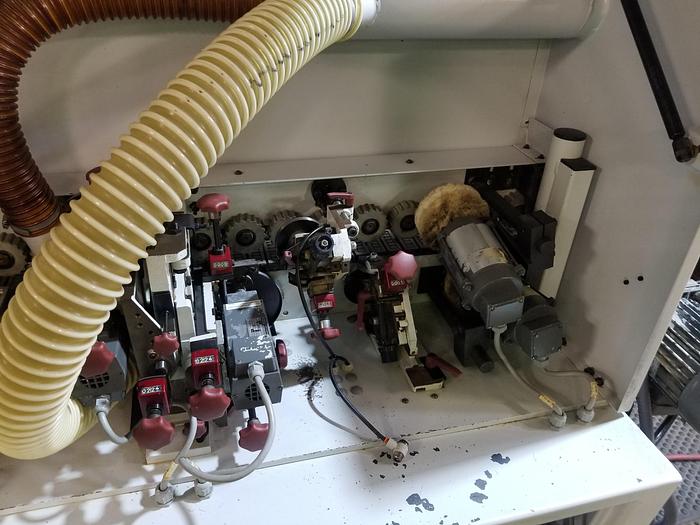 Used Brandt KD56 Edgebander, 0.4-3mm Coil/Strip Cap., 2002, Cleaned, Checked
