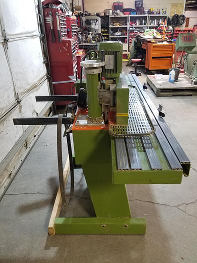 Used Virutex EB25 Edgebander, Hot Air Bander, 220V, 1 Phase, For Pre-glued PVC, Melamine and Veneer