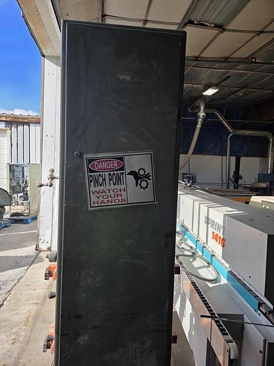 Used Holz-Her 1516 Pneumatic Case Clamp, 100 x 50 x 24 Cleaned, Checked