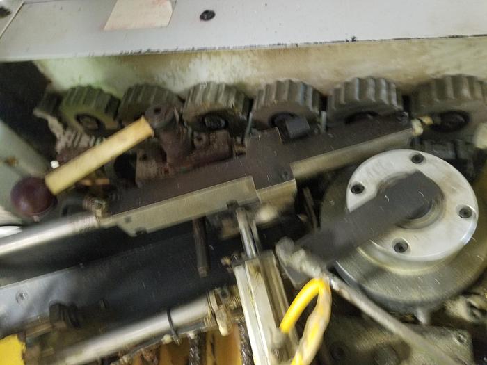 Used Brandt KD56 Edgebander, 0.4-3mm Coil/Strip Cap., 2002, Cleaned, Checked