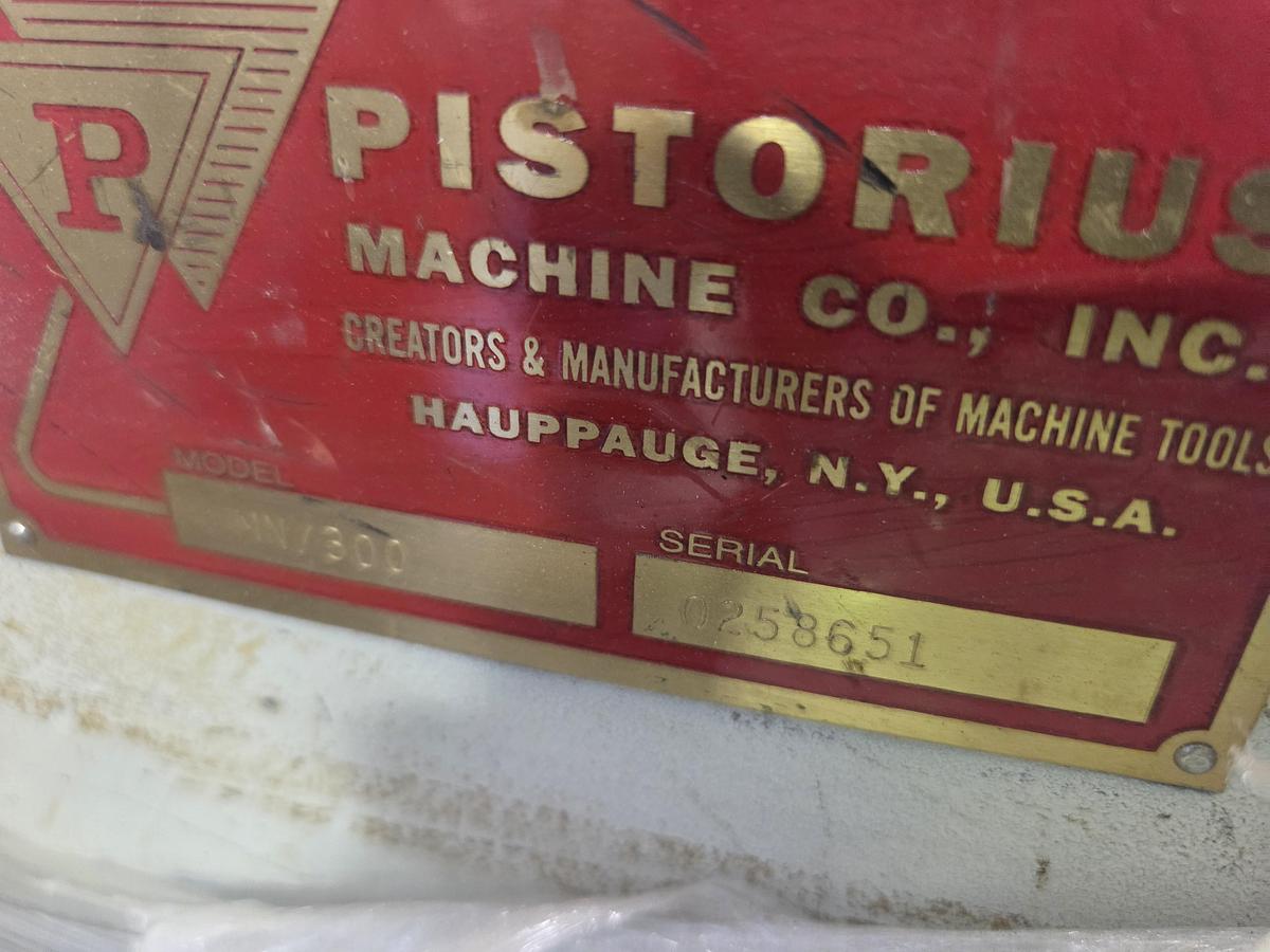 Refurbished Pistorius MN-300 Double Miter Saw, 14" Blades, Reconditioned