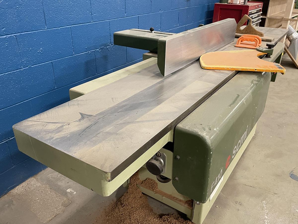 Used SCMI F410 16" Jointer, 3PH