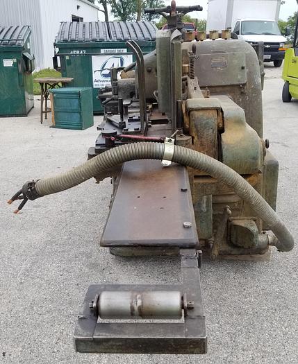 Used Mattison 276 Moulder, 6" x 4" Cap., 4 Head, Top, L, R, Bottom, 2 Additional Arbors Side / Top on machine, Hopper feed, 3PH