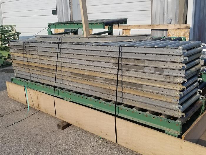 Used 10ft Light to Medium Duty Conveyor, 24" Wide Rolls