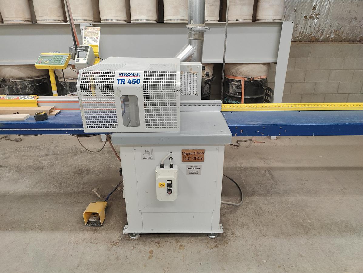 Used Tigerstop TS10 Digital Measuring Device, Digital Stop with Optimizing, 10ft Capacity, 2004