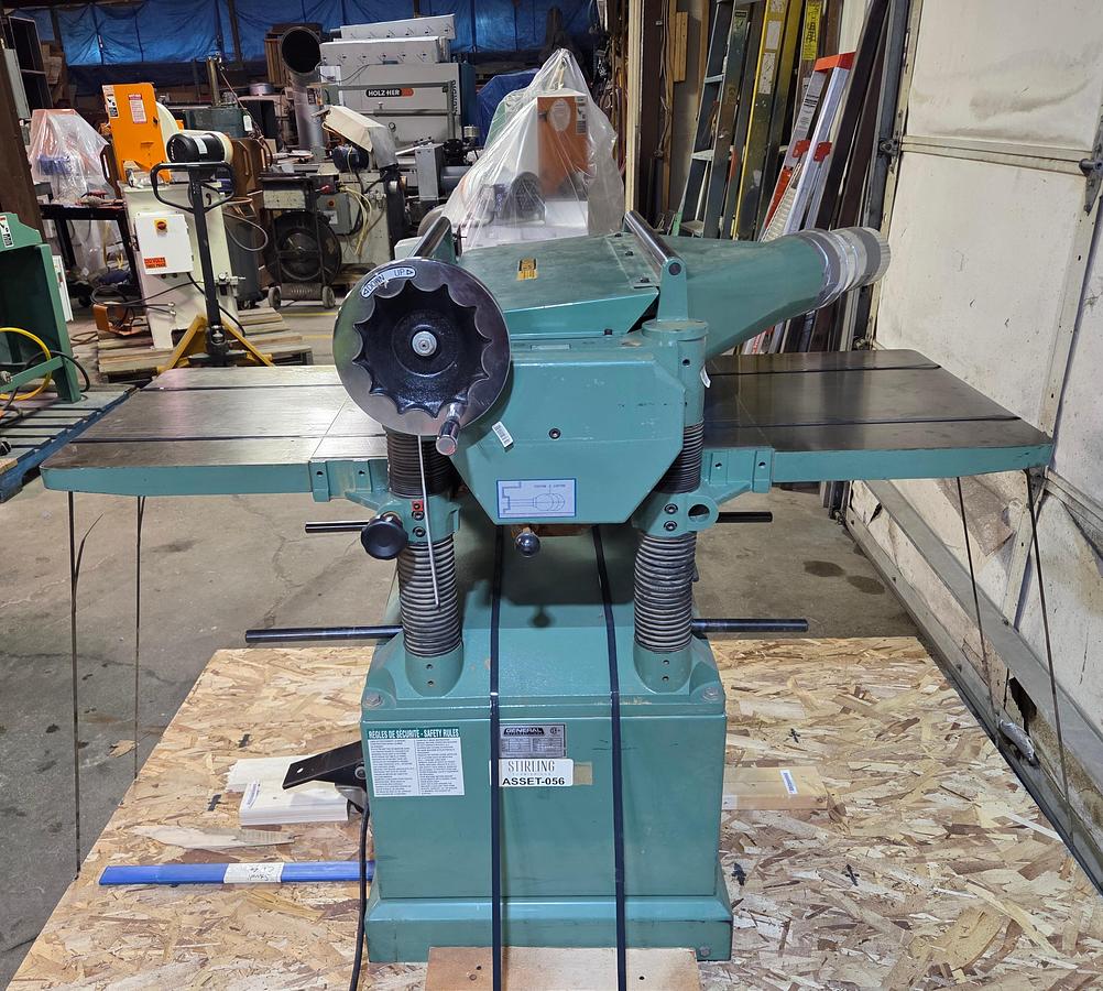 Used General International 20" Straight Knife Planer, 5HP, 230V, 1PH, 2002, Cleaned, Checked