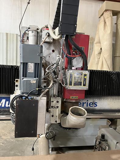 Used Omga RN 450, 12" Radial Arm Saw, 4HP, 3PH Motor, 17 3/4" Cross Cut Capacity, 26 3/4" Rip Capacity