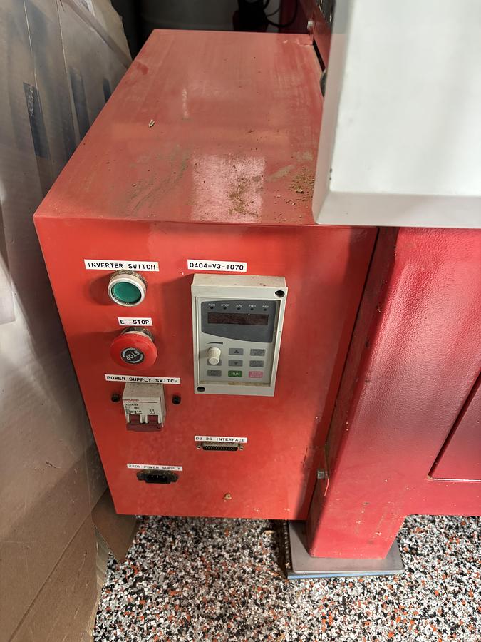 Used Industrial Apprentice 404 CNC Router, 230V, 3PH, Vacuum Pump, Rotary Phase Converter Included