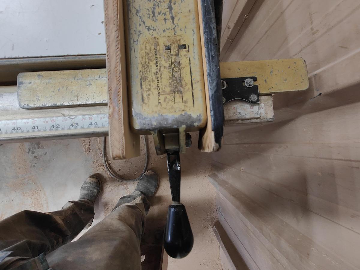 Used Powermatic 66 10 Inch Capacity Table Saw with 52 Inch Fence, 1988, 5HP, 3PH, 230V, Cleaned, Checked, New Belts