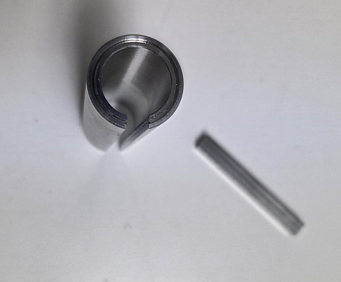 Pistorius Motor Shaft Adapter from 5/8 to 7/8, Run Your Older 7/8" Pulleys on New Motors