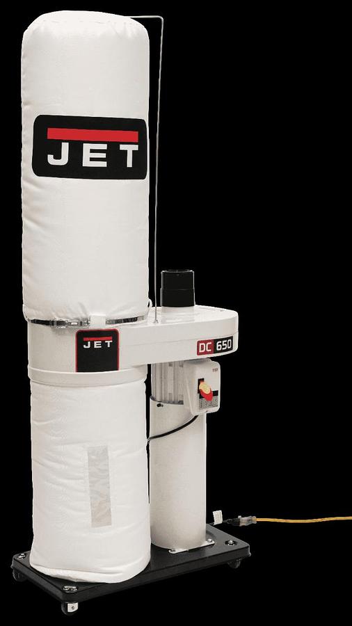 2026 Jet DC-650 1HP Dust Collector with 30 Micron Filter Bags