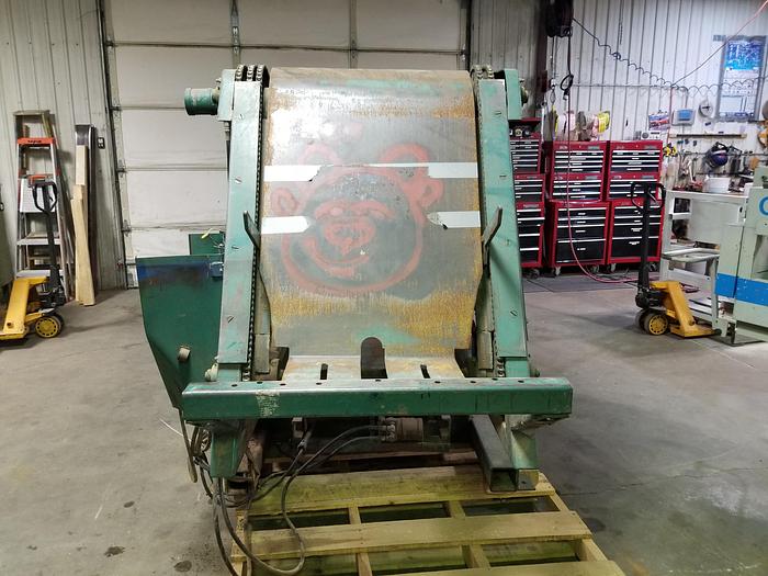 Used Pendu 4400 Stacker / Descrambler, For Parts / Rebuilding, Approx. 28" Capacity