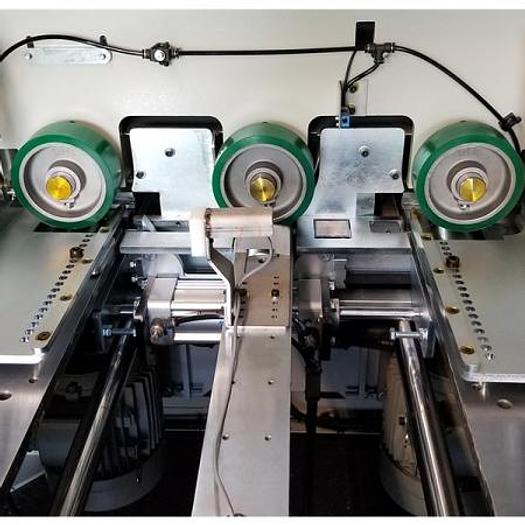 Cantek EM12 Continuous Throughfeed End Matcher, 10HP Motors, 3PH, 12" width Capacity, 1.38" Height Capacity