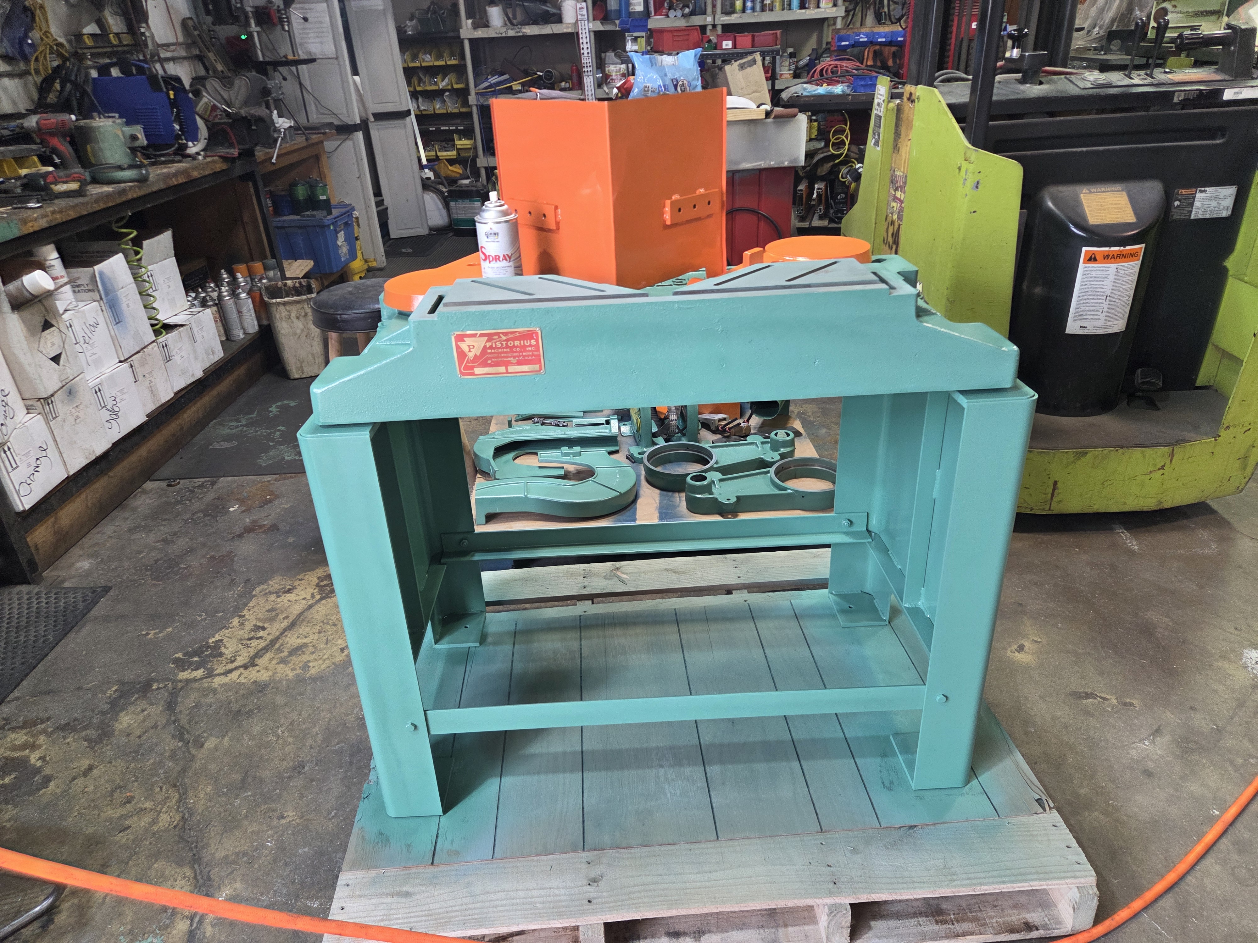 Refurbished Pistorius MN-200, (2) 1.5HP motors, 230V, 3PH, Rebuilt and tested with many new parts