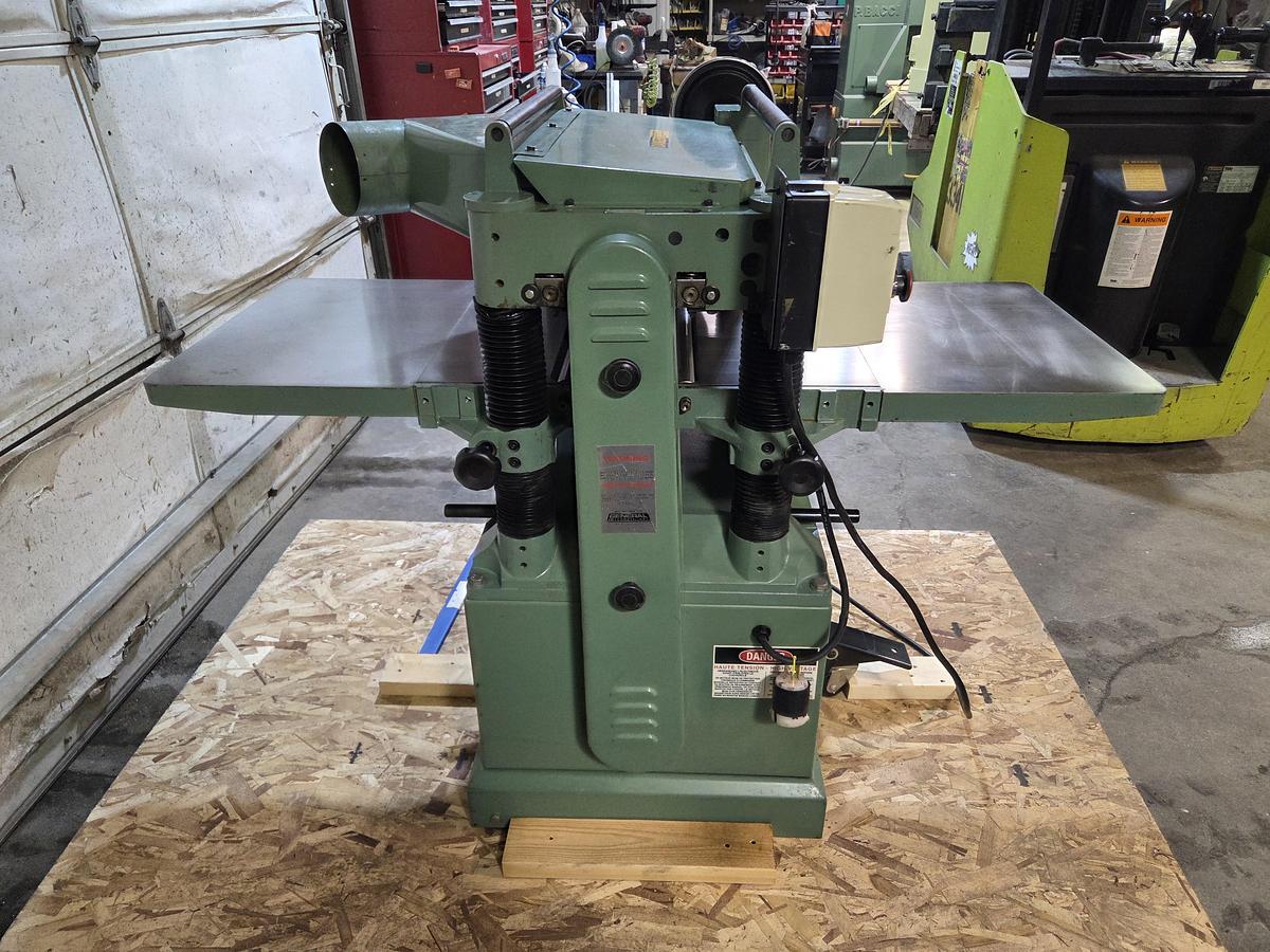 Used General International 20" Straight Knife Planer, 5HP, 230V, 1PH, 2002, Cleaned, Checked