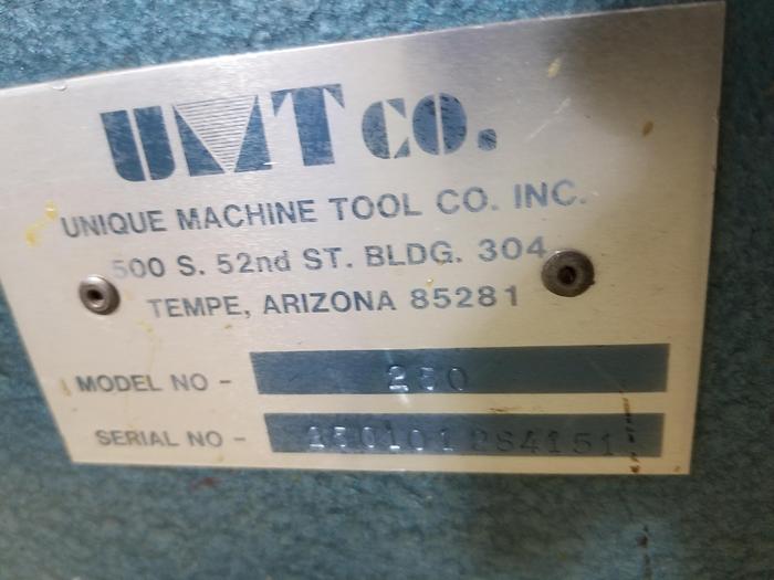 Used Unique 250 Raised Panel Door Machine