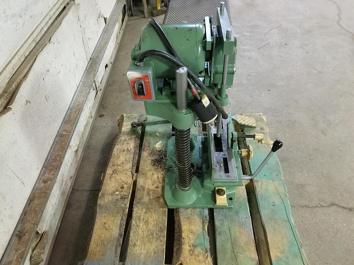 Used US Cutting Chain Co. Heavy Cast Iron US Made Bench Mount Chain Mortiser