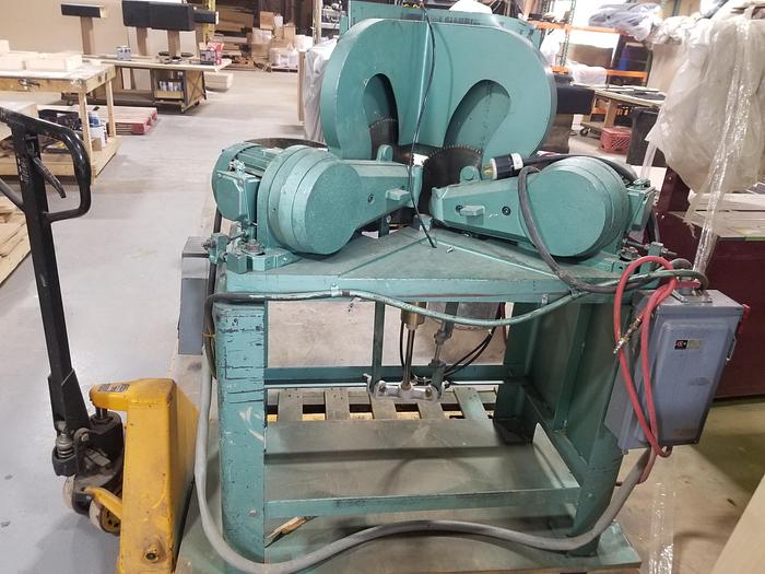 Refurbished Pistorius Rebuilt MN-201, 12" Blade Cap. Toe Kick, Notching Saw, 3PH