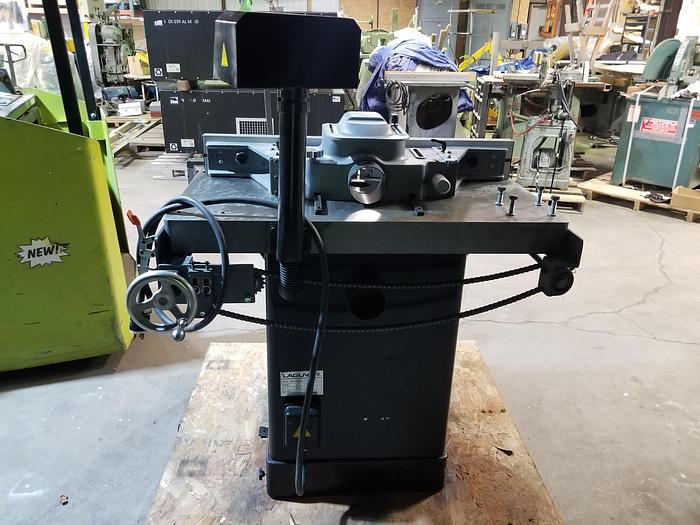 Refurbished Laguna Shaper with Sticking Accessory Fence, Model MSHAP5010-0130, 2014, 3/4 and 1 1/4" Spindles, 5HP, 1 Phase, 220V