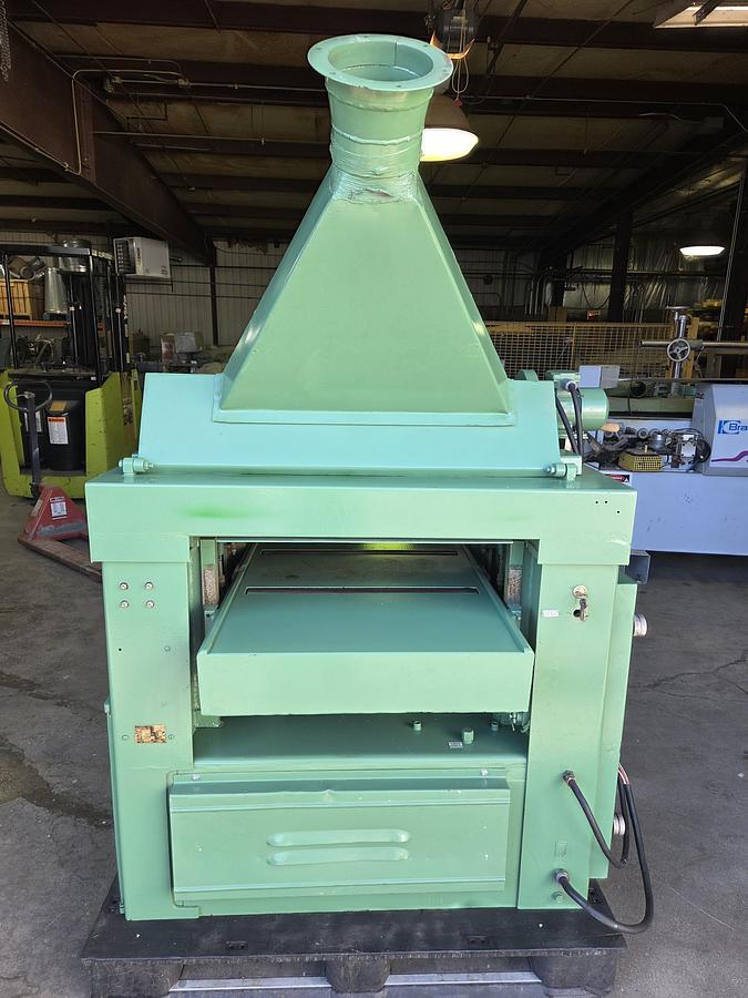 Refurbished Unitronex / Fortis 24", 3PH, DSMC-63 Planer, 10" Thickness Capacity, Refurbished with new electricals, new knives, New grease lines/zircs, Repainted