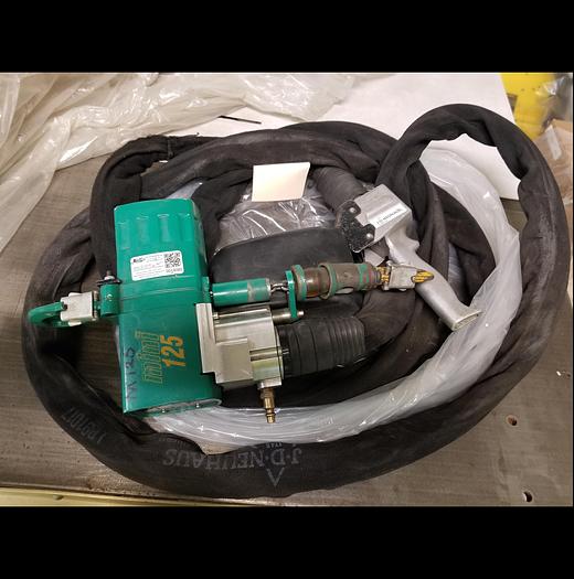 Used JD Neuhaus Mini 125Kg, 275lb, Pneumatic Chain Hoist