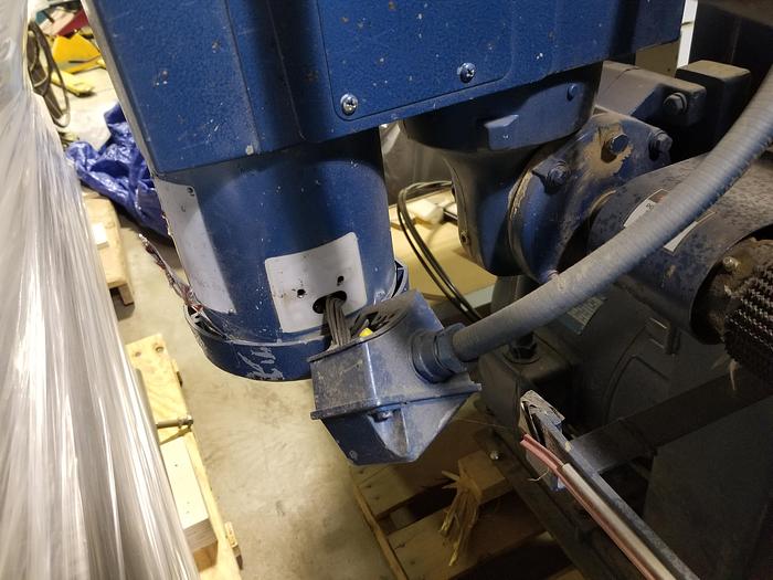 Used AEM 37 Inch 1 Head Sander, 3PH, Model 370 NB HD CH, Needs Rebuilding, Broken or missing parts