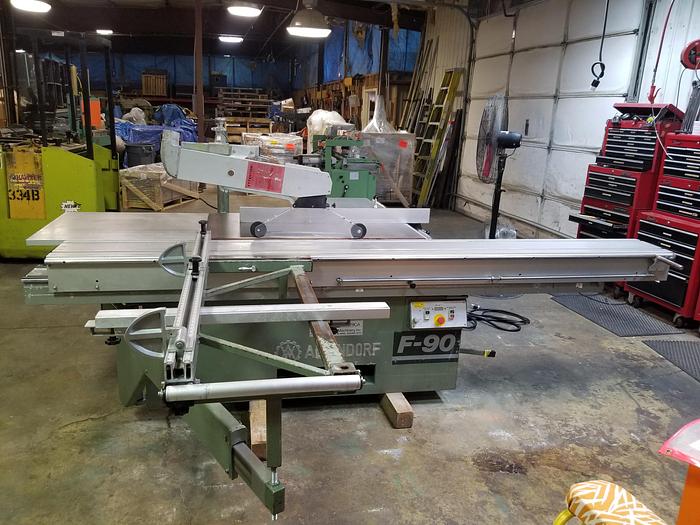 Used Altendorf F90, 1987, Cleaned, Checked, 10ft Capacity, 3PH