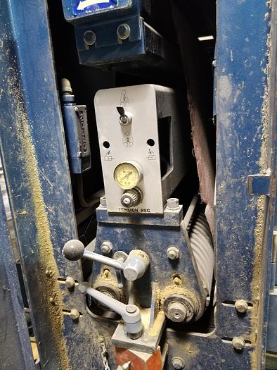 Used AEM 37 Inch 1 Head Sander, 3PH, Model 370 NB HD CH, Needs Rebuilding, Broken or missing parts