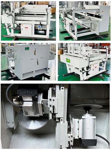 Castaly Stake - Pyramid, Arrow, Chisel Point End Cutting Machine, 5HP (x2), 3PH, Working Length 13-3/4” to 37.5”, Thickness 2-3"