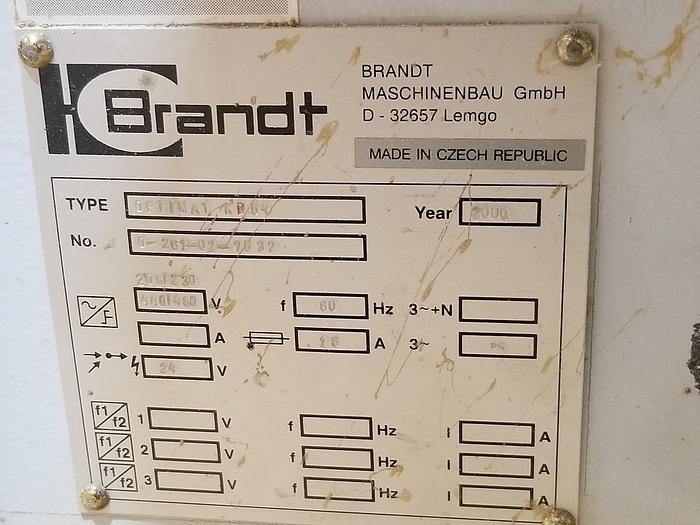 Used Brandt KD54B Compact Edgebander