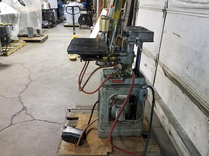Used Newton BA 600 1 Spindle Horizontal Boring Machine, 3PH, Foot Pedal Actuation, Needs Repair