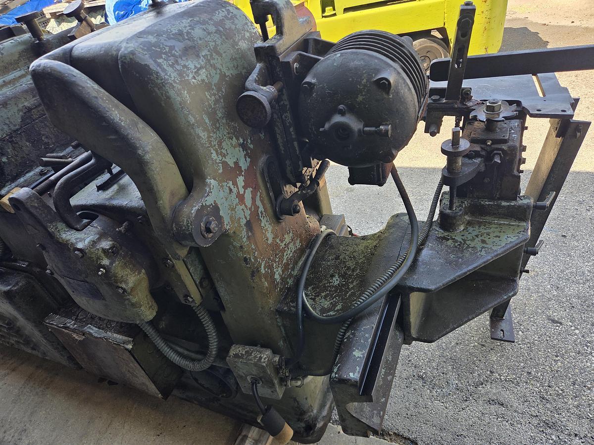 Used Mattison 276 Moulder,  6" x 4" Cap., 4 Head, Top, L, R, Bottom, 2 Additional Arbors Side / Top on machine, Hopper feed, 230V, 3PH