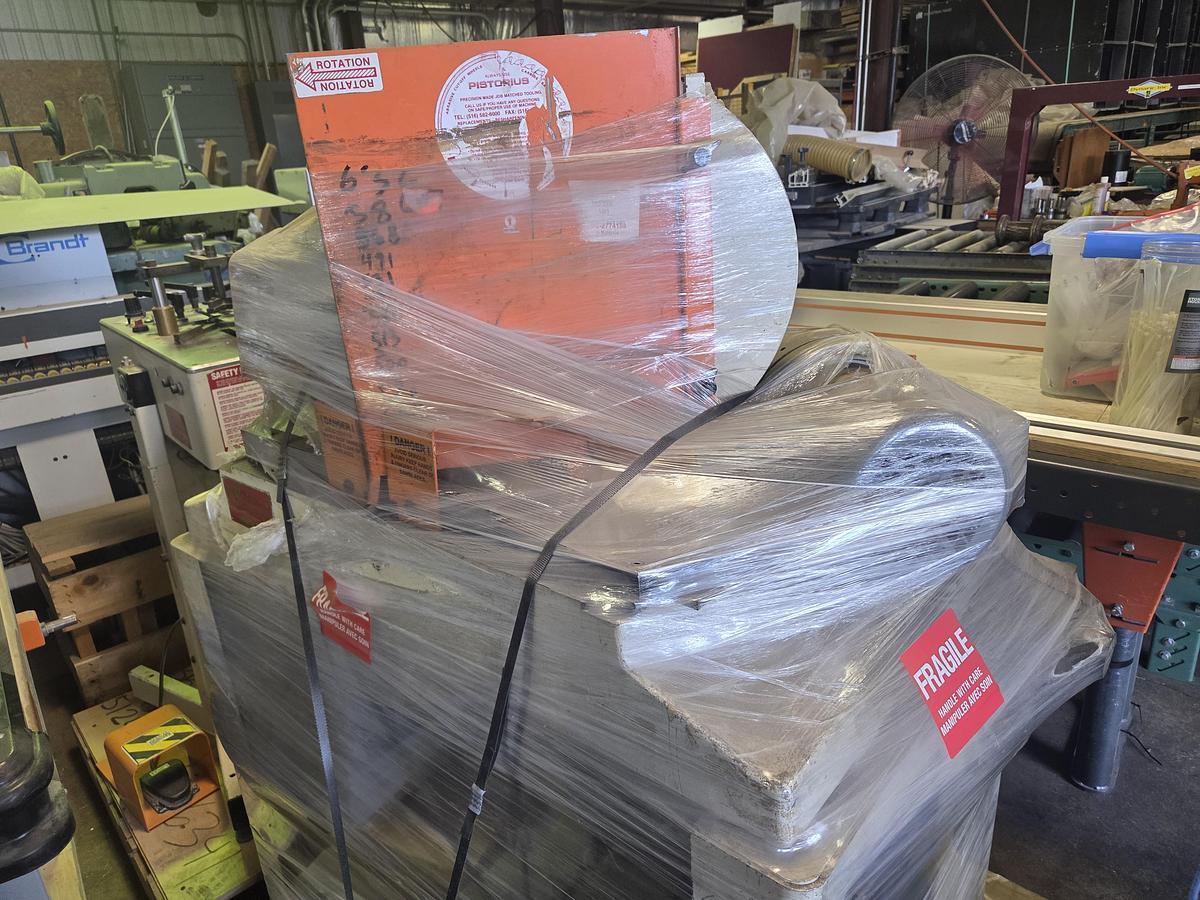 Refurbished Pistorius MN-300 Double Miter Saw, 14" Blades, Reconditioned
