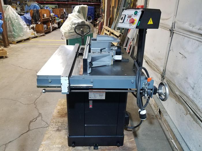 Refurbished Laguna Shaper with Sticking Accessory Fence, Model MSHAP5010-0130, 2014, 3/4 and 1 1/4" Spindles, 5HP, 1 Phase, 220V