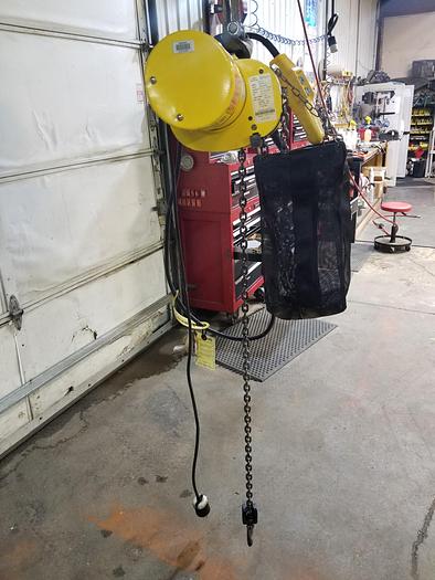 Used Budgit 1/2 Ton Electric Lift, 480V, 3PH