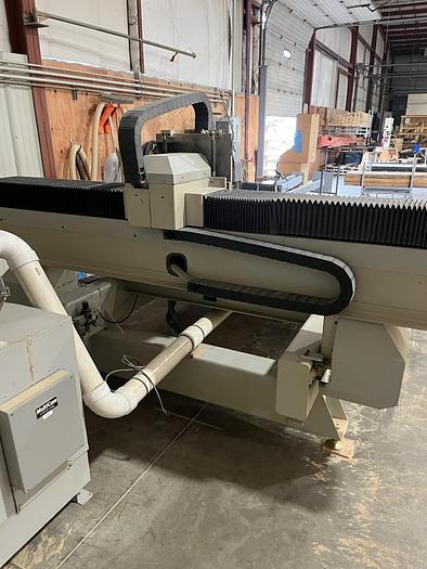 Used Omga RN 450, 12" Radial Arm Saw, 4HP, 3PH Motor, 17 3/4" Cross Cut Capacity, 26 3/4" Rip Capacity