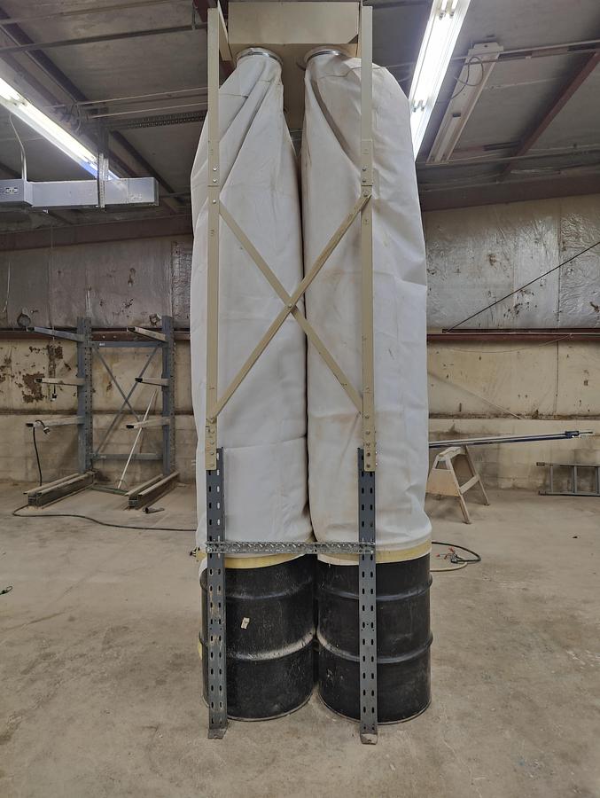 Used Murphy Rodgers MRT-10A, 7.5HP Dust Collector, Plenum, Bags, 3PH