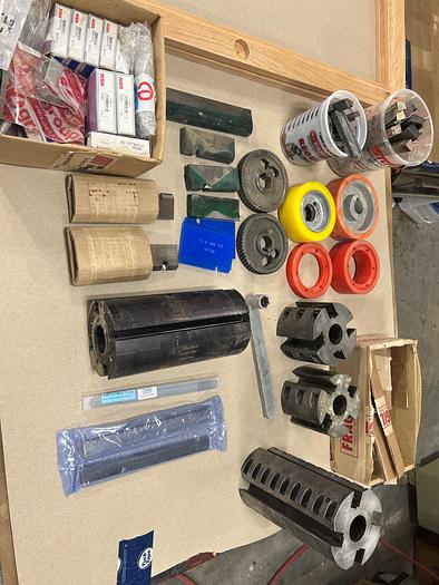 Used SCMI Compact 22 4 Head Moulder, 230V 3PH, 220mm x 120mm Moulding Capacity, 6-12 Meters Min.