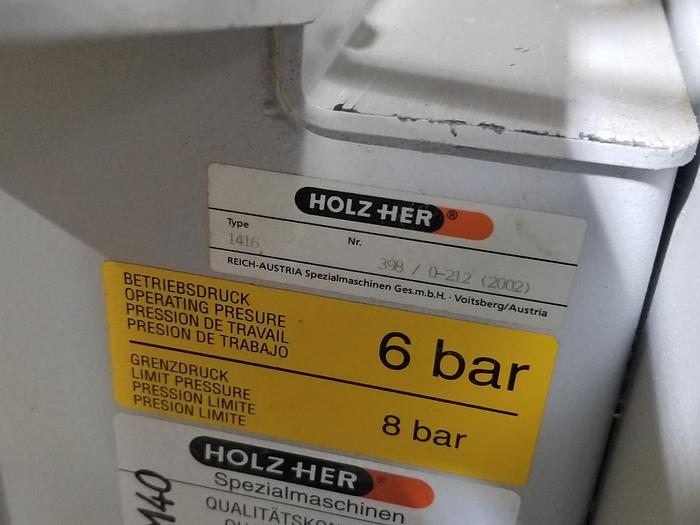 Used Holz-Her 1416 Edgebander, Just in to warehouse, Cleaned, Checked