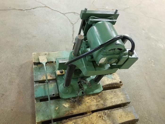 Used US Cutting Chain Co. Heavy Cast Iron US Made Bench Mount Chain Mortiser