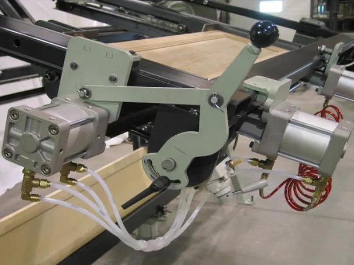 Doucet Rotary Door Master, RDM, 5 Section Rotary Door Clamp for Cope and Stick Doors, 30 x 72 Max Cap.