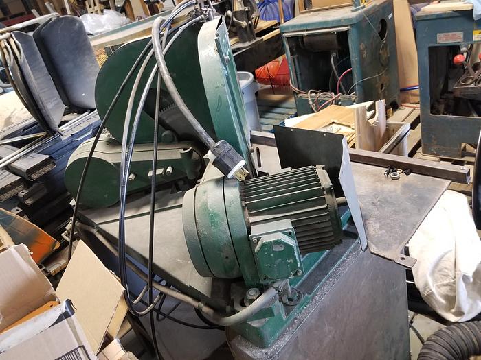 Refurbished Pistorius Rebuilt MN-300, 14" Blade Cap. Double Miter Saw, 3PH