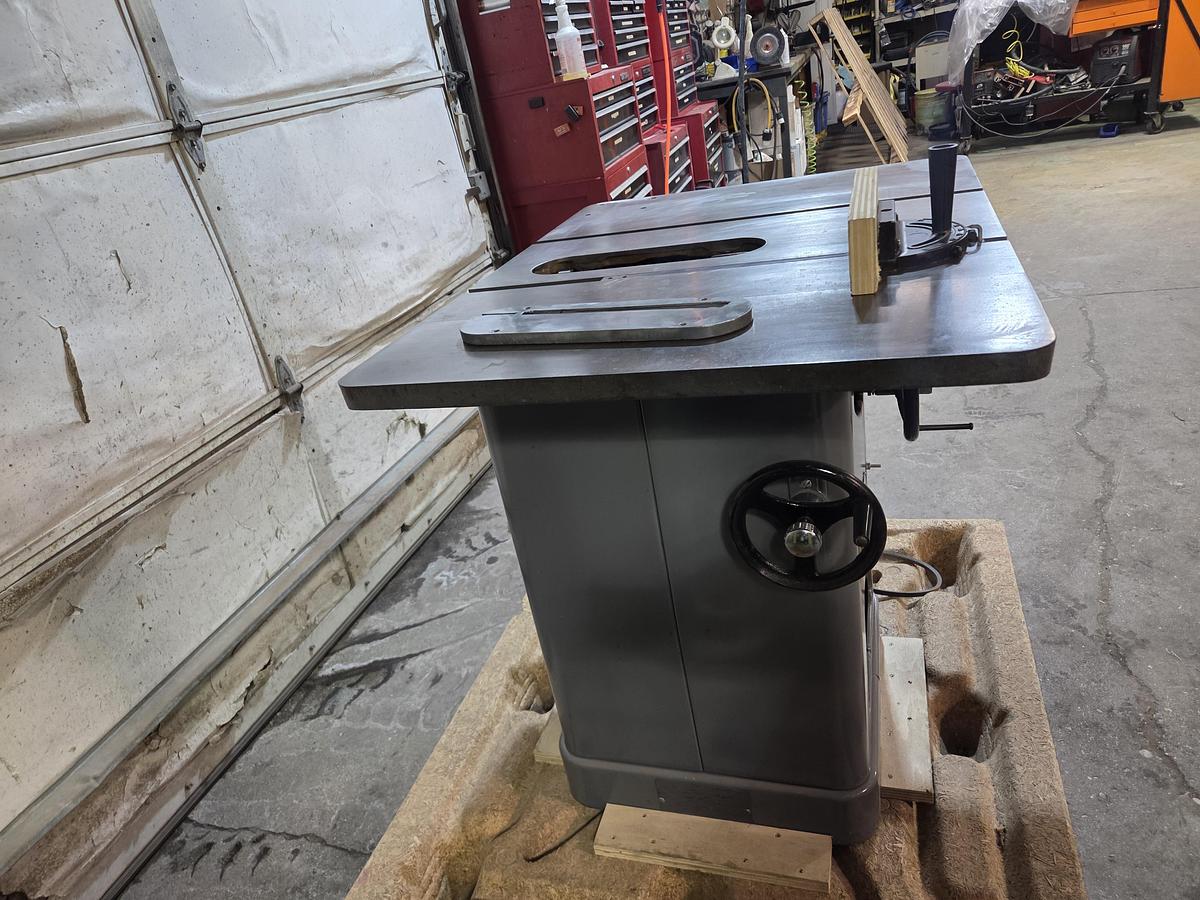 Used Rockwell 34-466 10" Unisaw Table Saw, 1977, 3HP Motor, 3 Phase