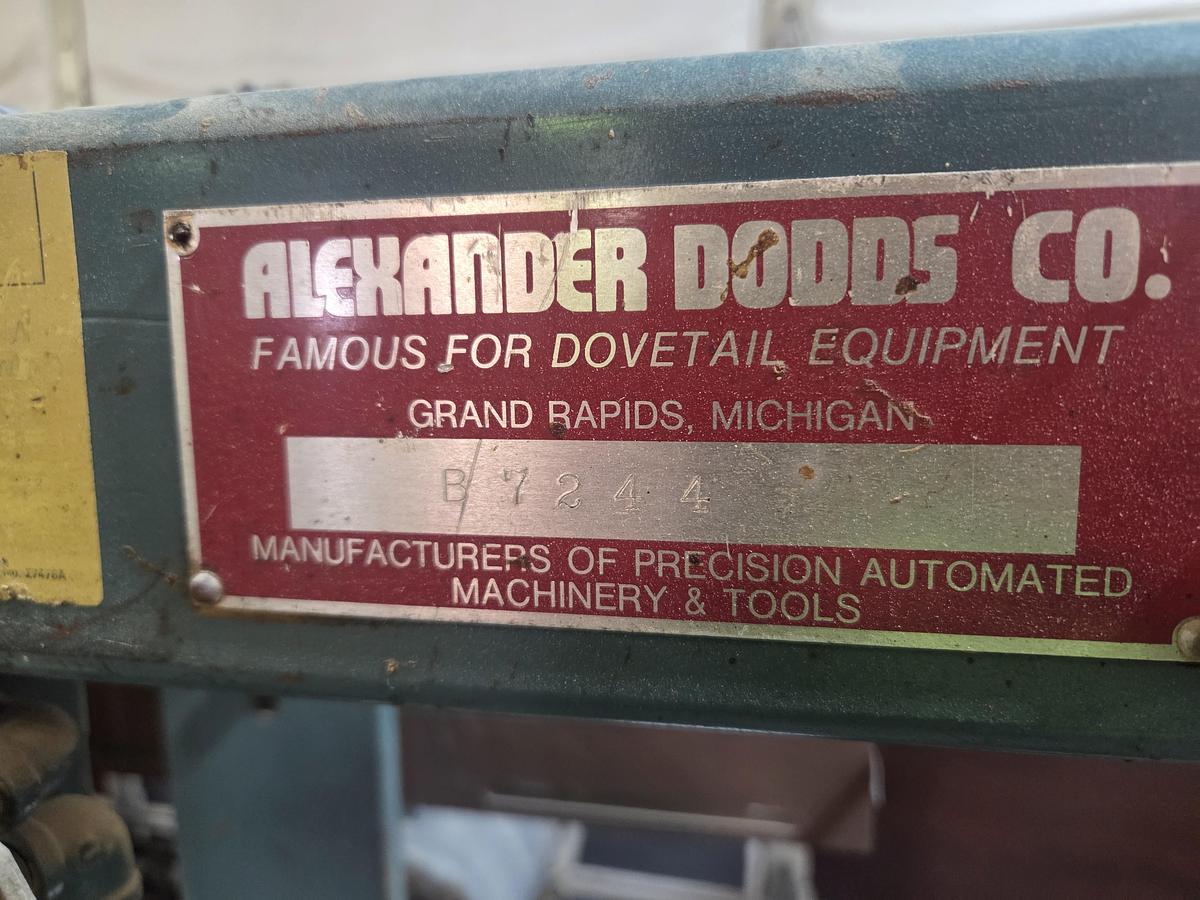 Used Dodds Horizontal Boring Machine