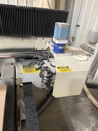 Used Omga RN 450, 12" Radial Arm Saw, 4HP, 3PH Motor, 17 3/4" Cross Cut Capacity, 26 3/4" Rip Capacity