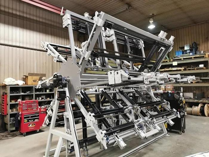 Doucet Rotary Door Master, RDM, 5 Section Rotary Door Clamp for Cope and Stick Doors, 30 x 72 Max Cap.