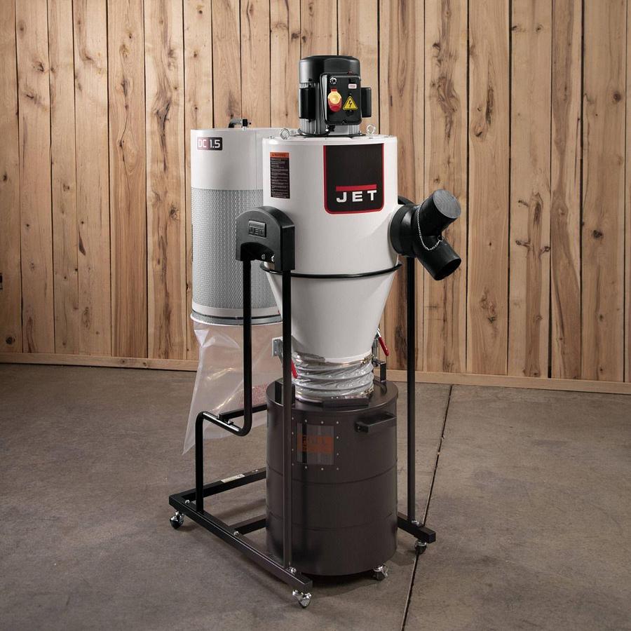 2026 JET JCDC-1.5 Cyclone Dust Collector, 1.5HP, 115V
