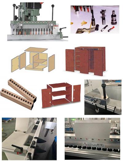 Castaly BR-01DH-13D b. 13 Drills Vertical Boring - Manual (BR-01DH plus 13 Drills Head)