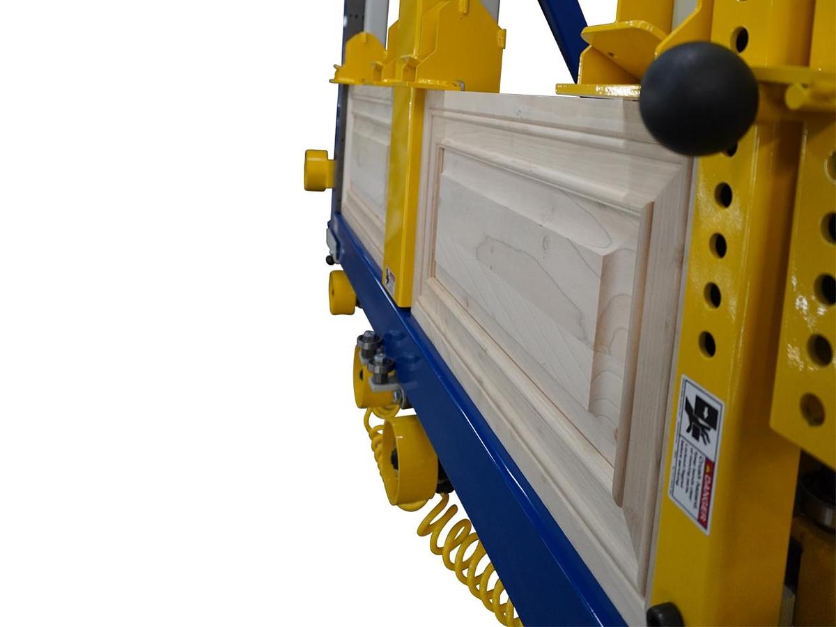 JLT 717C-CHBB Large Capacity Double Miter Door Clamp
