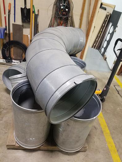 Used Norfab Duct Lot, Mostly 22" Pieces